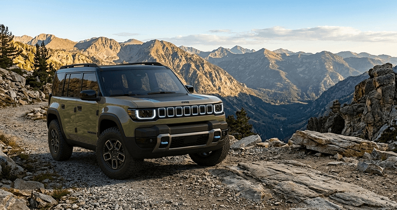 越野车进入电动时代：Jeep Recon EV新车发布解析