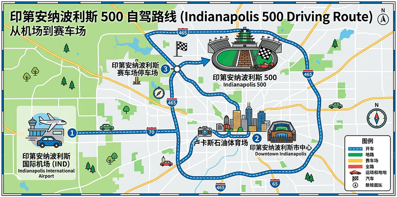 印第安纳波利斯500全攻略：美国赛车迷必去朝圣之旅