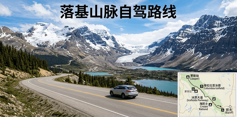 自驾穿越落基山脉路线推荐：美国最震撼公路旅行指南