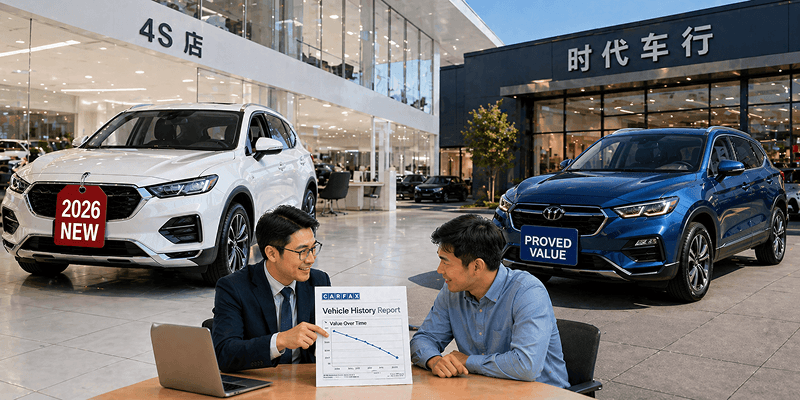 新车 vs 二手车谁是“理财黑洞”？根据时代车行过往客户数据总结